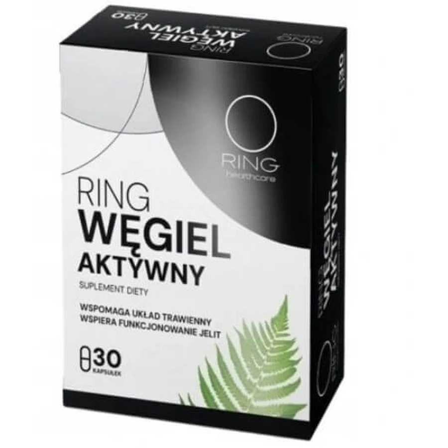 Ring Activated Carbon 30 capsules
