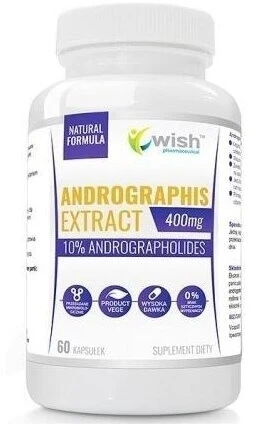Wish Andrographis Extract 400 mg 60 capsules