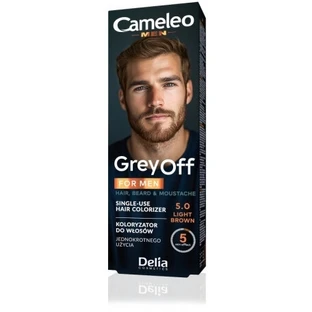 DELIA CAMELEO MEN GREY OFF Hair dye 5.0 Light brown 2 ...