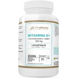 Altopharma Vitamine B1 100mg Thiamine Hydrochloride 120 caps.