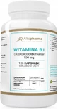 Altopharma Vitamine B1 100mg Thiamine Hydrochloride 120 caps.