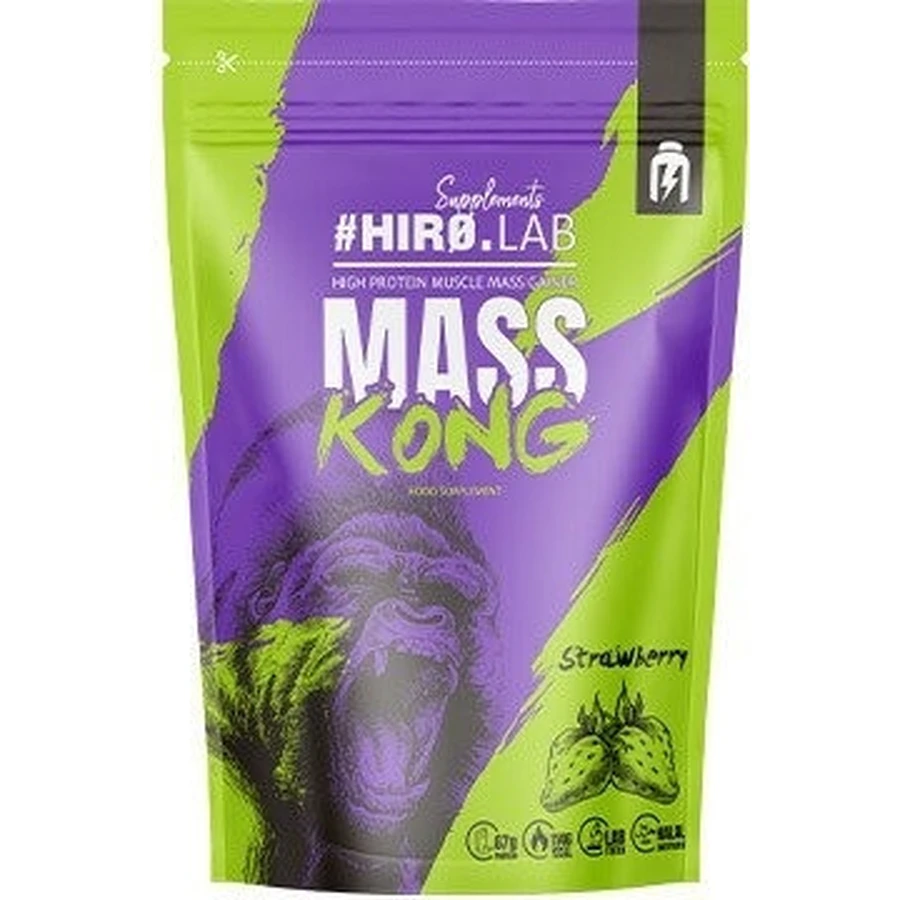 HIRO.LAB Masse KONG Erdbeergeschmack 1000 g