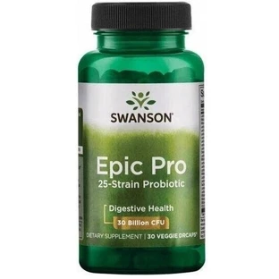 Swanson Epic Pro 25 Probiotic 30 capsules.