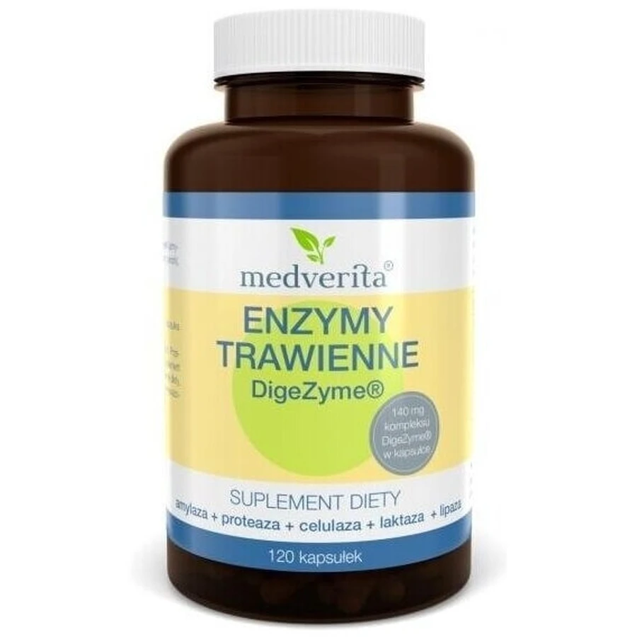 Medverita Digestive Enzymes 120 capsules