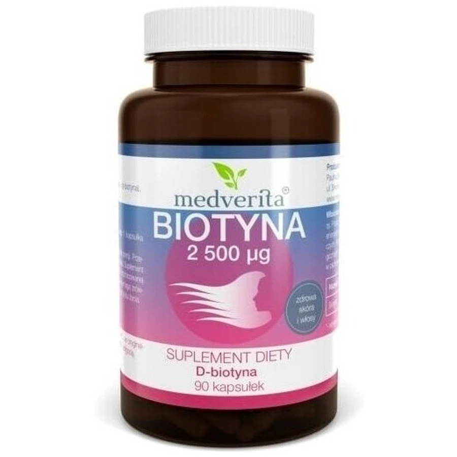 Medverita Biotin 2500 mcg 90 capsules