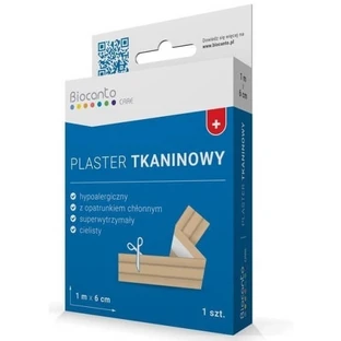 Biocanto Gewebepflaster mit Verband 1m x 6cm