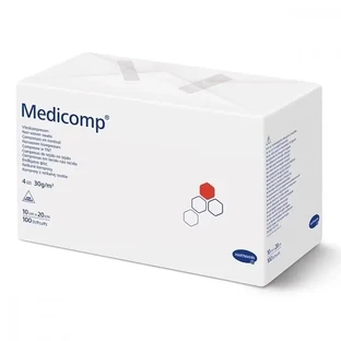 Medicomp Non-sterile compress 10 x 20 cm 100 pieces