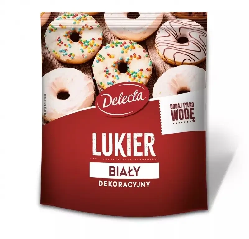 Delecta Decorative icing white 80 g