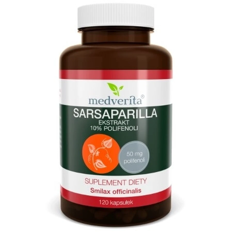 Medverita Zarzaparrilla 120 cápsulas