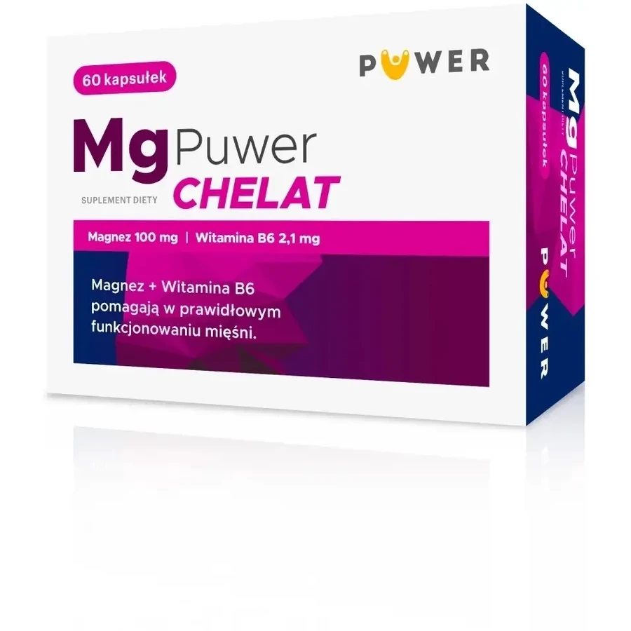 Puwer Magnesium Chelate 60 capsules