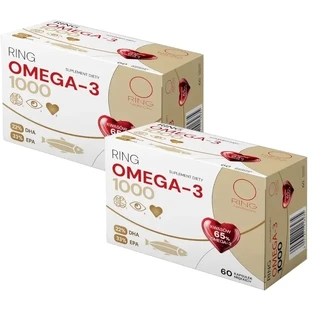 Ring Omega-3 1000 60 capsules Multi-pack x 2