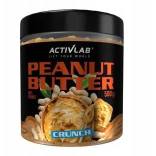 Activlab Pindakaas crunch Pindacrème 500 g
