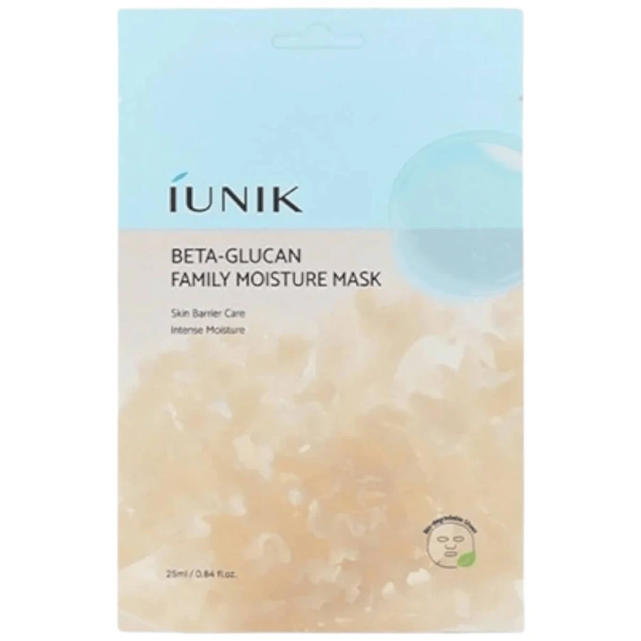 iUNIK Beta Glucan Family Mascarilla Hidratante para ...