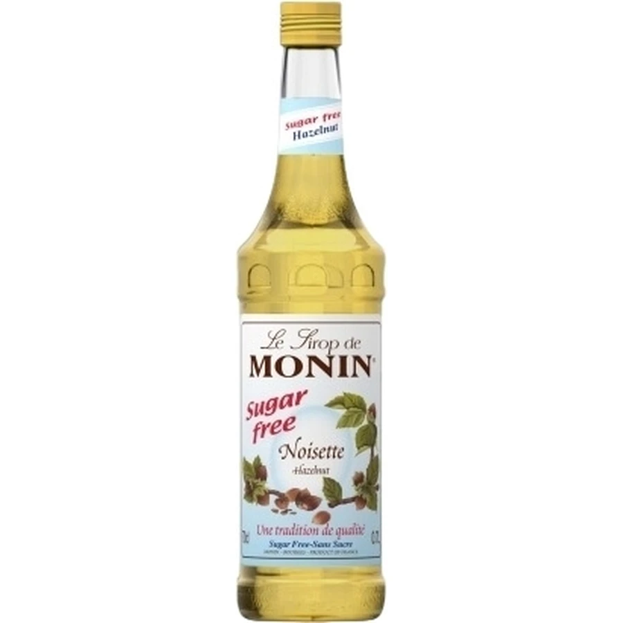 Monin Hazelnut Flavored Syrup without sugar ...