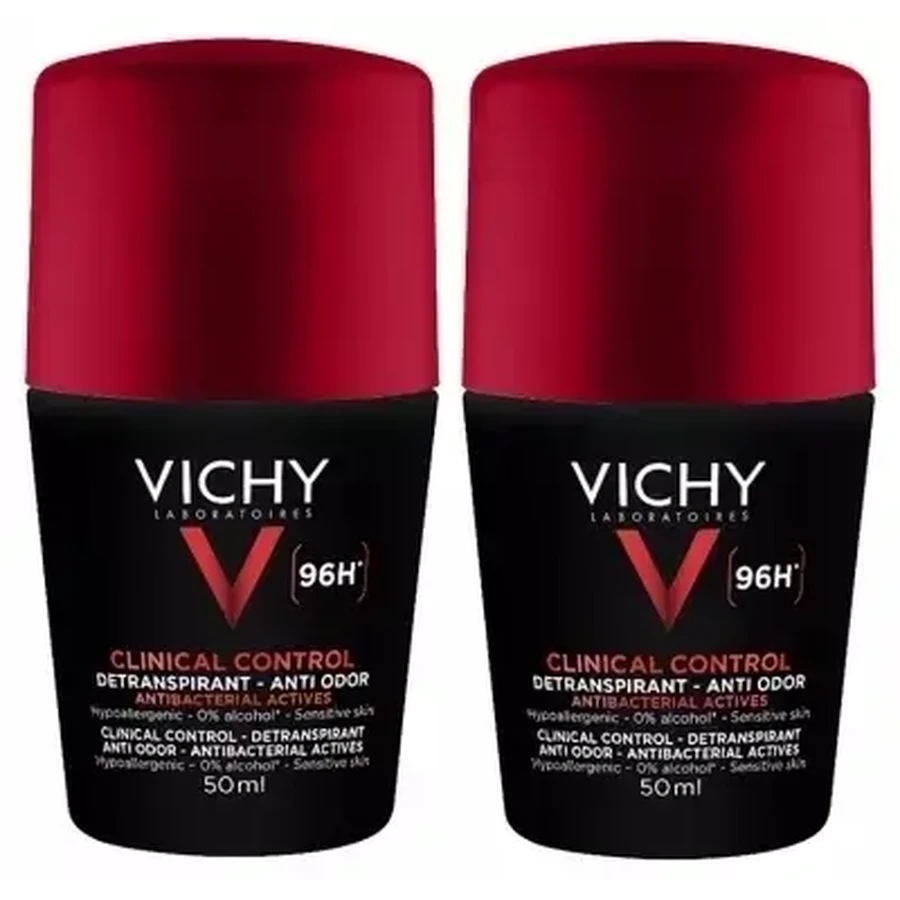 Vichy Clinical Control Déodorant Anti-Odeur 96H Lot 2 x ...