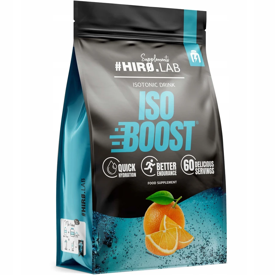 HIRO.LAB Iso Boost Orange 1500 g