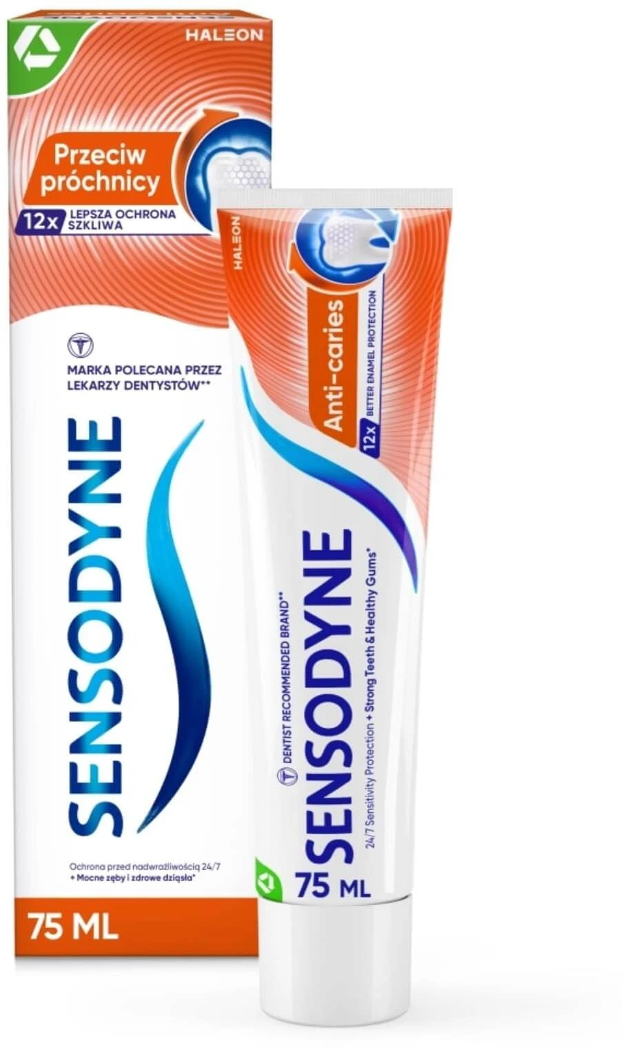 Sensodyne Anti-caries Toothpaste Against Caries 75 ml