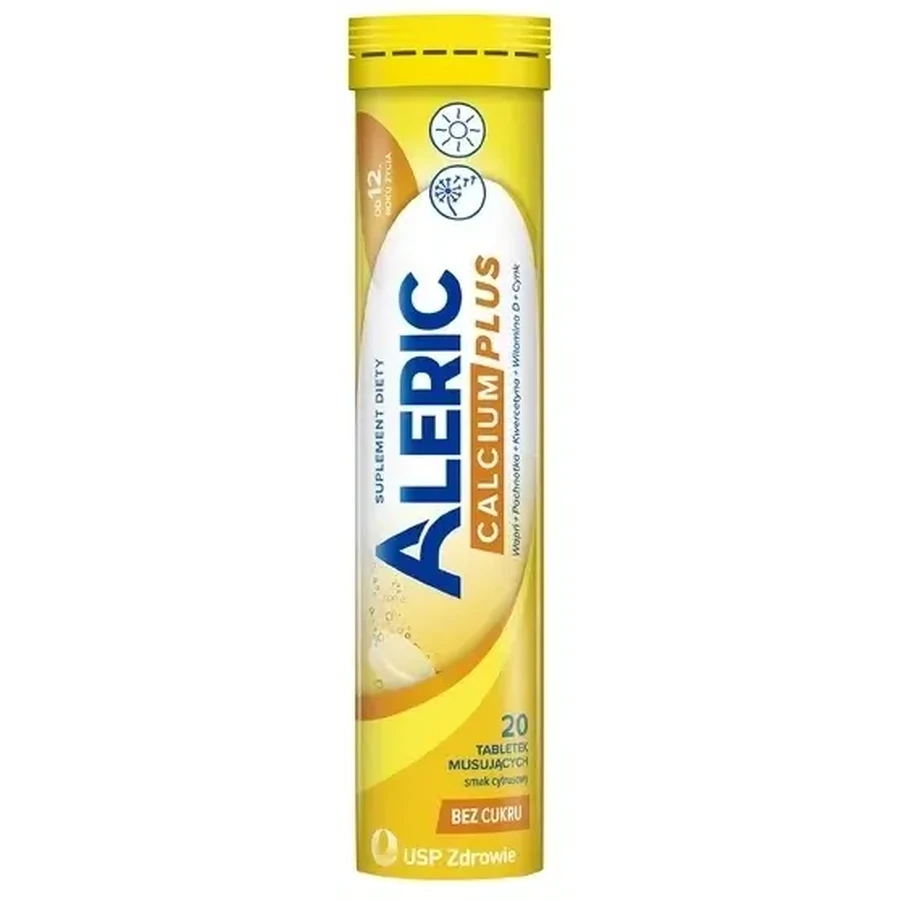 Aleric Calcium Plus citrus suikervrij 20 tabletten ...
