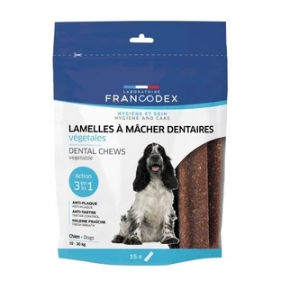 FRANCODEX Vegetable chewing strips for dogs, removing ...