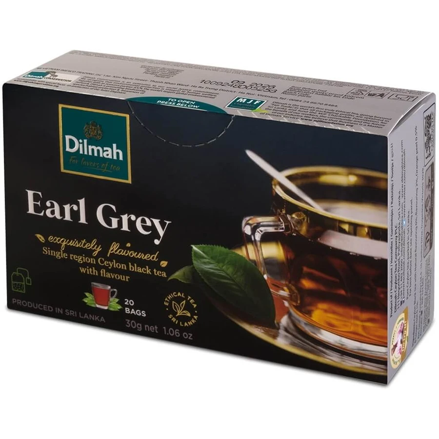 Dilmah Ceylon Earl Grey schwarzer Tee mit Aroma ...