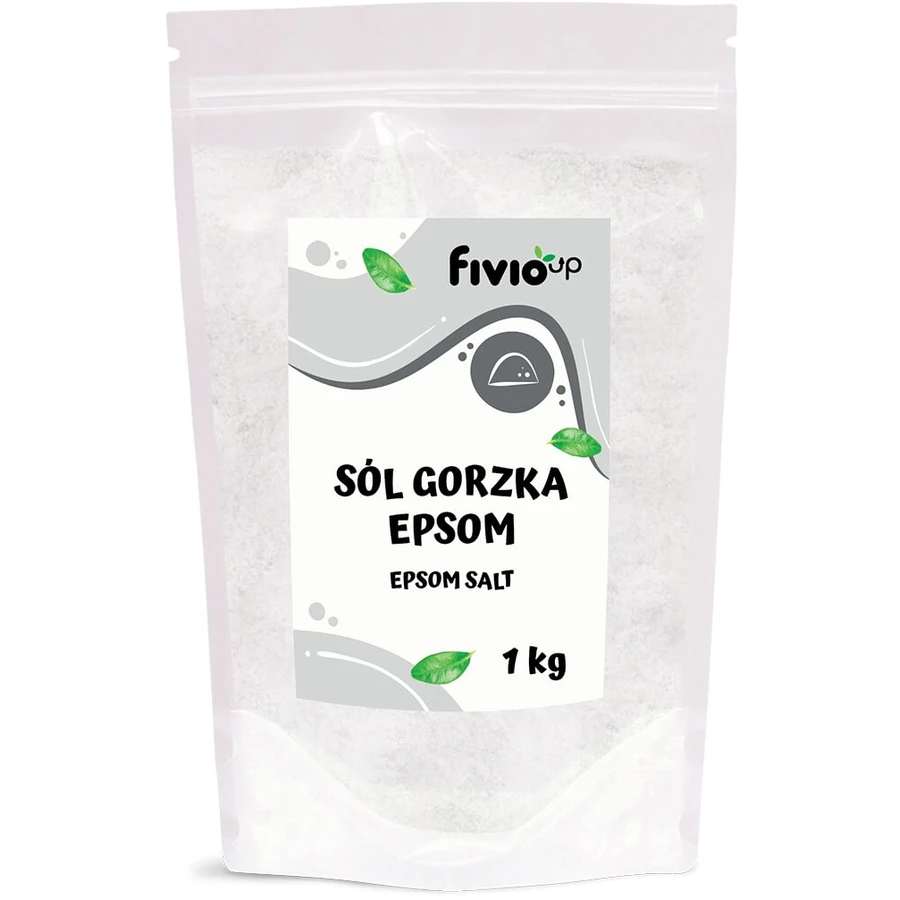 Fivio Up Sel d'Epsom Sulfate de magnésium sept-hydrate 1 kg