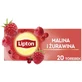 Lipton Raspberry Cranberry ceai de fructe 20 pliculețe