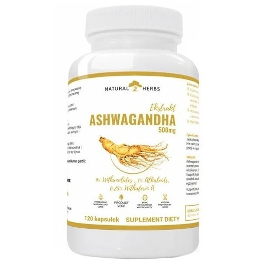 Altopharma Extracto de Ashwagandha+ L-leucina 120 cápsulas