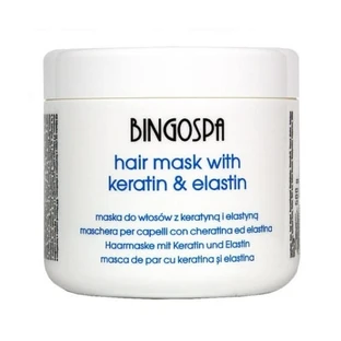 BINGOSPA mascarilla capilar queratina con elastina 500 g