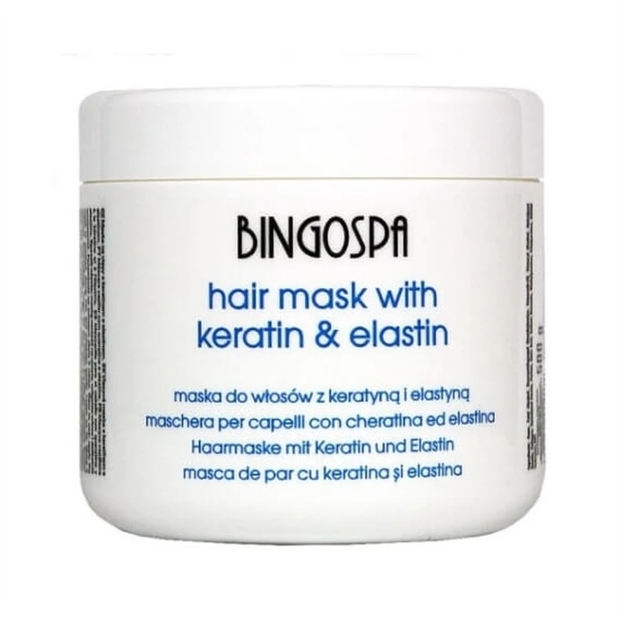 BINGOSPA mascarilla capilar queratina con elastina 500 g