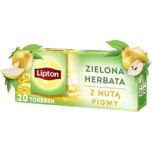 Lipton green tea with a hint of quince 20 bags