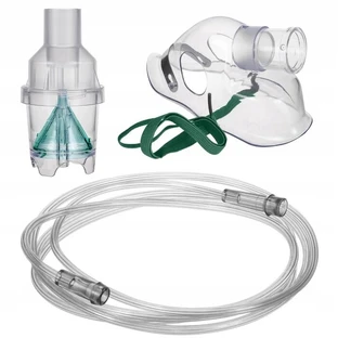 MEDMAR Masque à oxygène avec nébuliseur et drain taille M