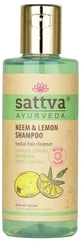 Sattva Herbal hair shampoo neem and lemon 210 ml