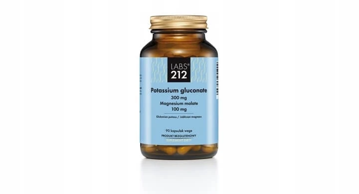 Labs212 Potassium Gluconate 90 capsules.