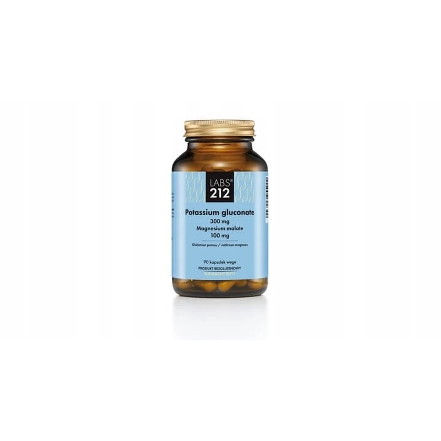 Labs212 Gluconato de Potasio 90 cápsulas.