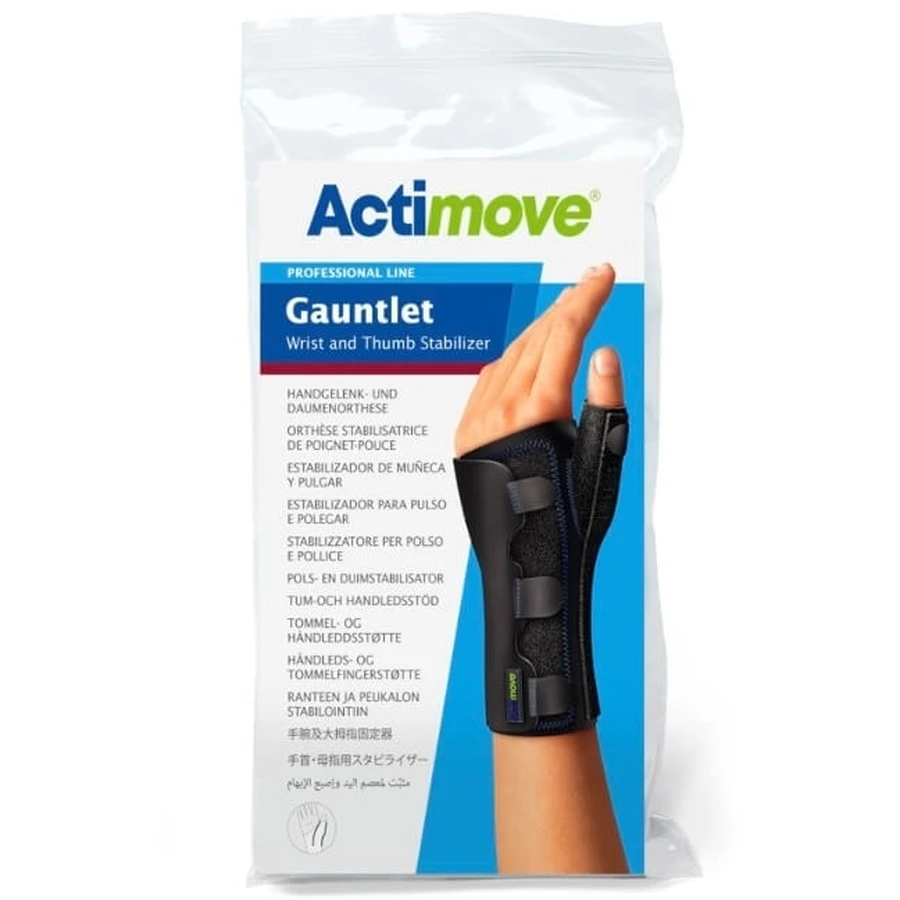 ACTIMOVE GAUNTLET WRIST AND THUMB STABILIZER Orthosis ...