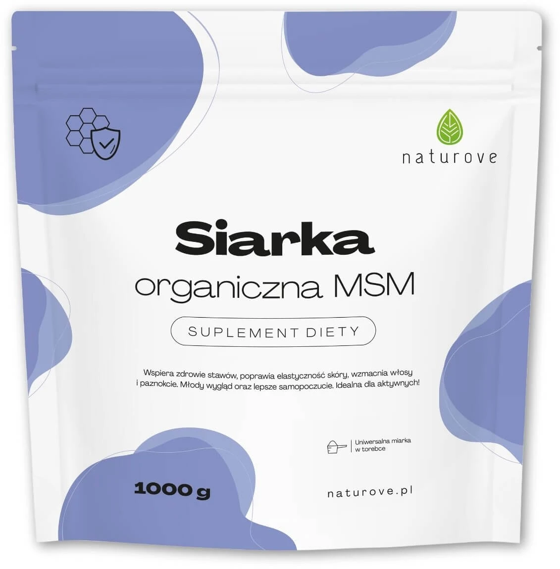 naturove organic sulfur MSM 1kg