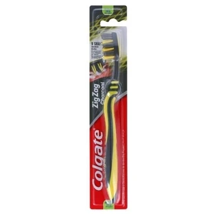 Colgate Zig Zag Toothbrush Medium Black 1 piece.
