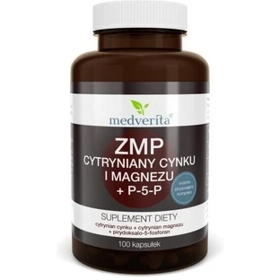 Medverita ZMP Zink- und Magnesiumcitrate + P-5-P 100 ...