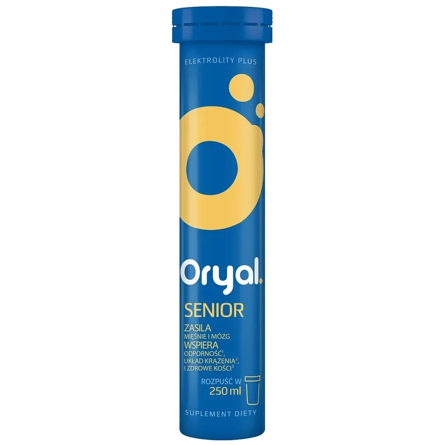 Oryal Fizzzy+ Senior naranja bergamota 20 comprimidos ...
