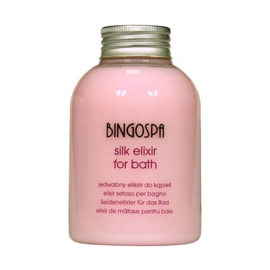 BINGOSPA Seidenes Badeelixier 500 ml