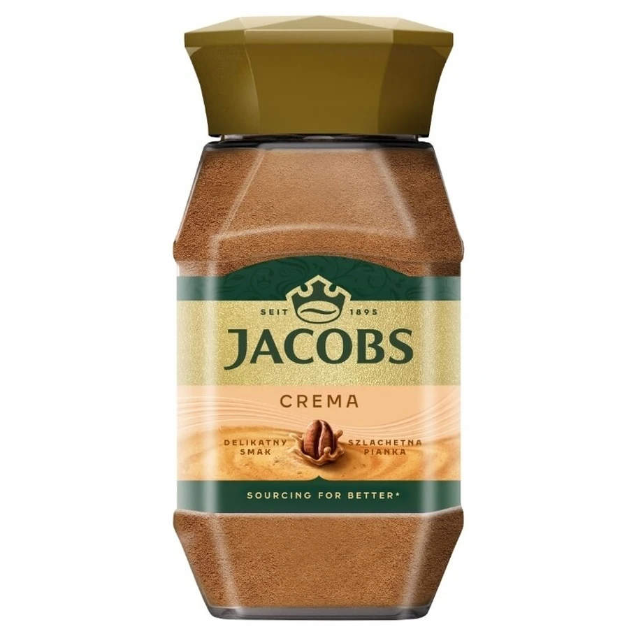 Jacobs Crema, oploskoffie, 200 g