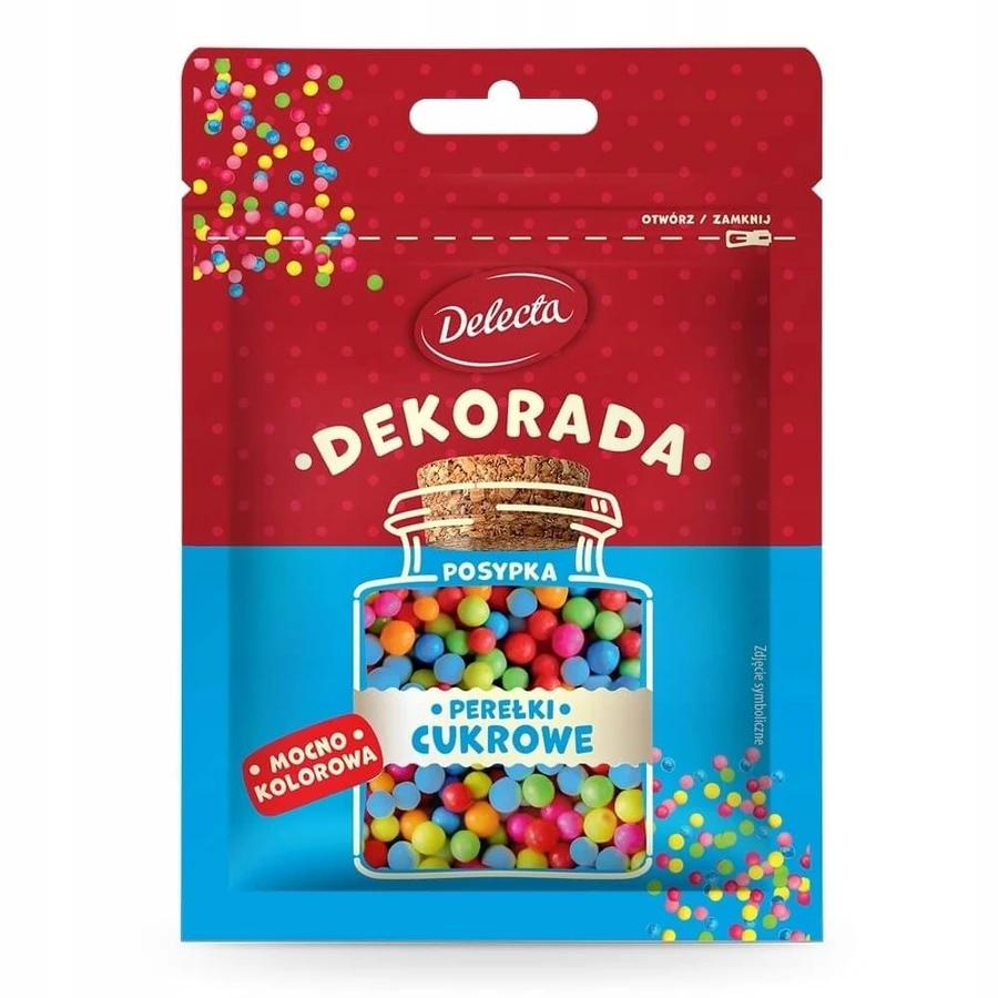 Delecta Decorada Suikerparels 35 g
