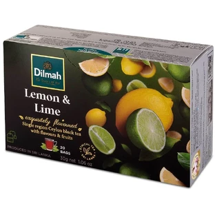 Dilmah Ceylon Schwarztee mit Zitronengeschmack und ...