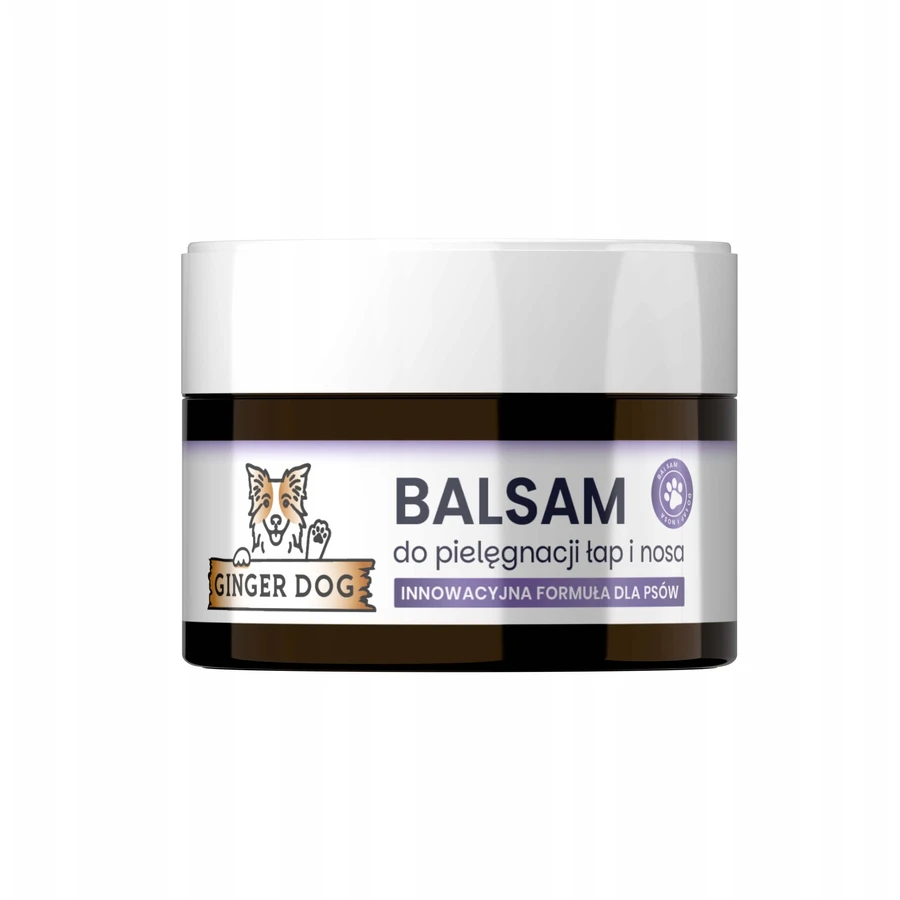 Bálsamo de jengibre para patas y nariz de perro 75 ml.