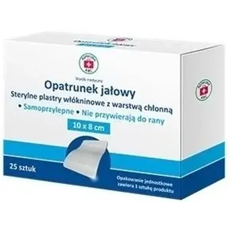 ABC Erste-Hilfe-Kit Steriler Verband 10 x 8 cm 25 Stück