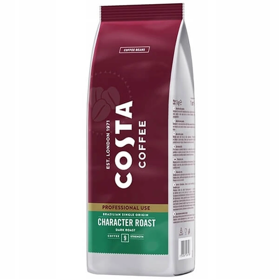 Costa Character Roast grains de café brésilien 1 kg.