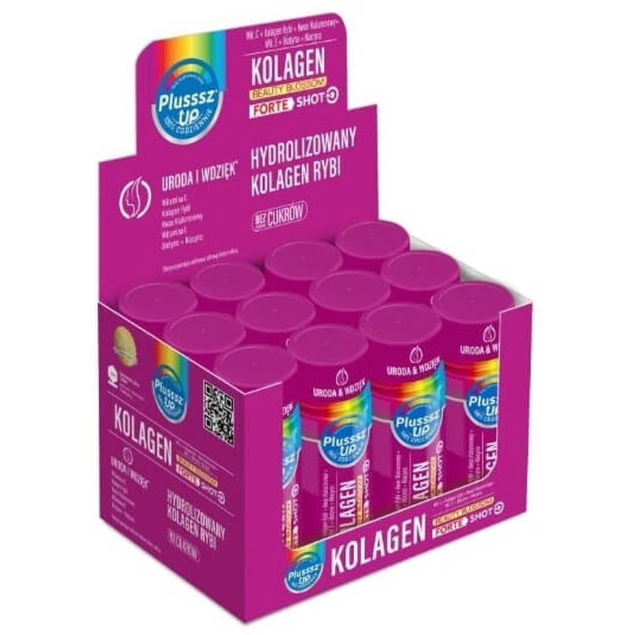 Plusssz Up Colágeno Beauty Blossom Forte Shot 12 x 50ml