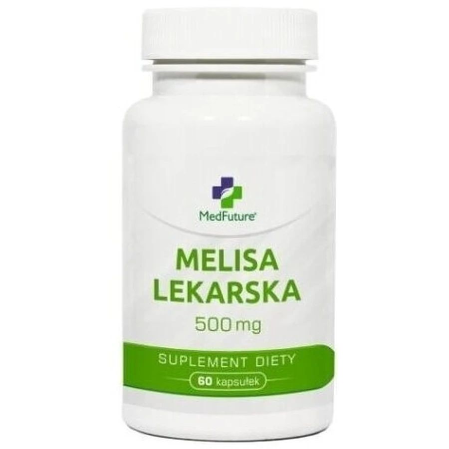 MedFuture Melisa medicinal 500 mg 60 cápsulas