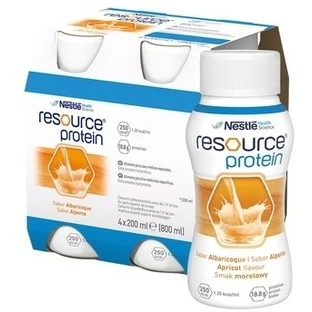 Resource Protein sabor albaricoque líquido oral 4 x 200 ml