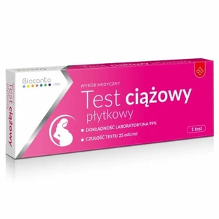Biocanto Care ultra-sensitive streaming pregnancy test 1 piece